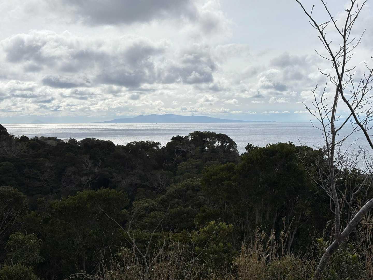 きれいに大島が見えました😊

下山したあと御手洗山に向かいます。