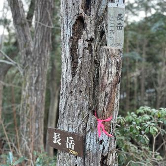 長岳（ながたけ・326ｍ）
今日、最後のピーク