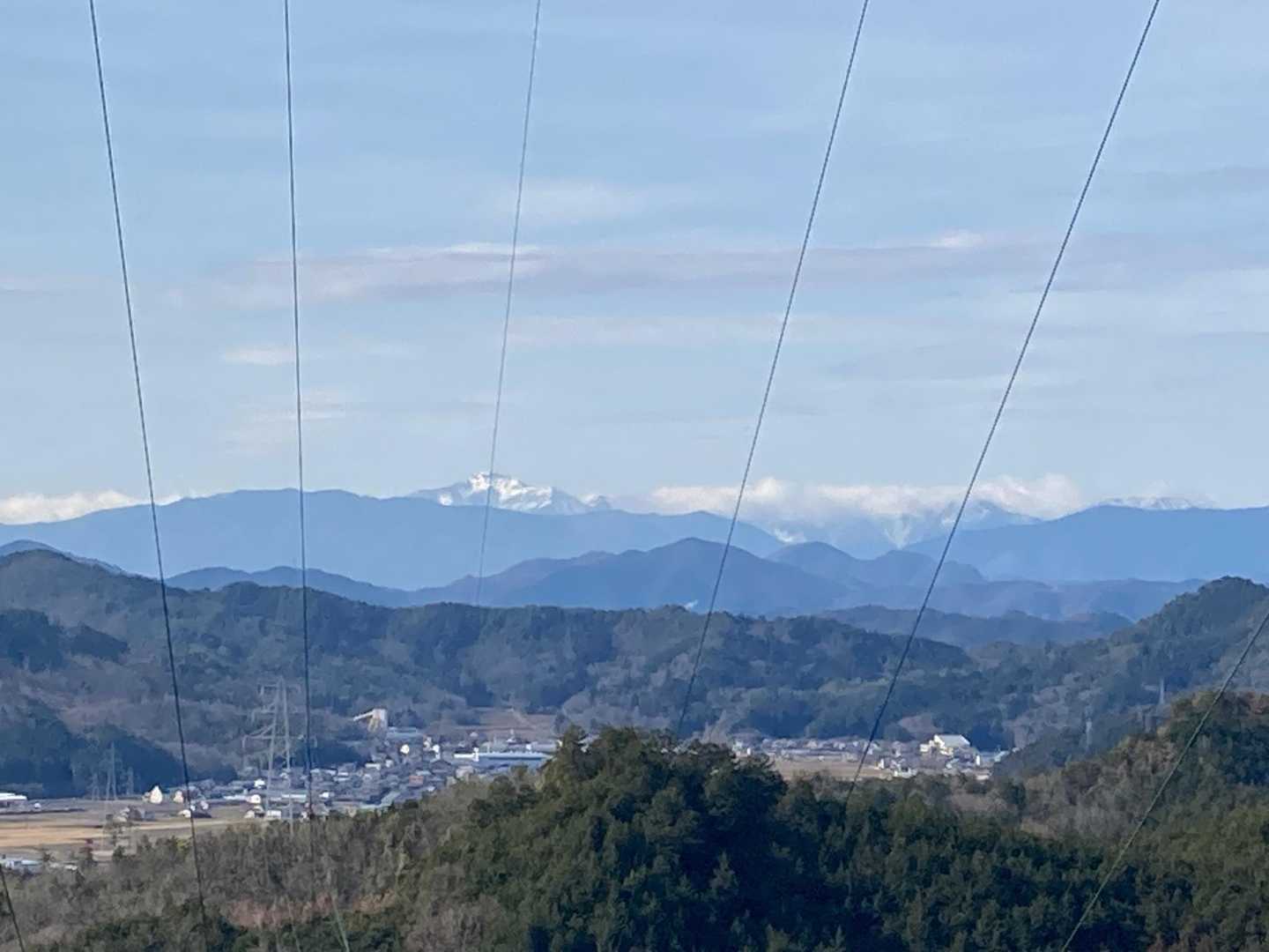 伊吹山(3つ目鉄塔から)