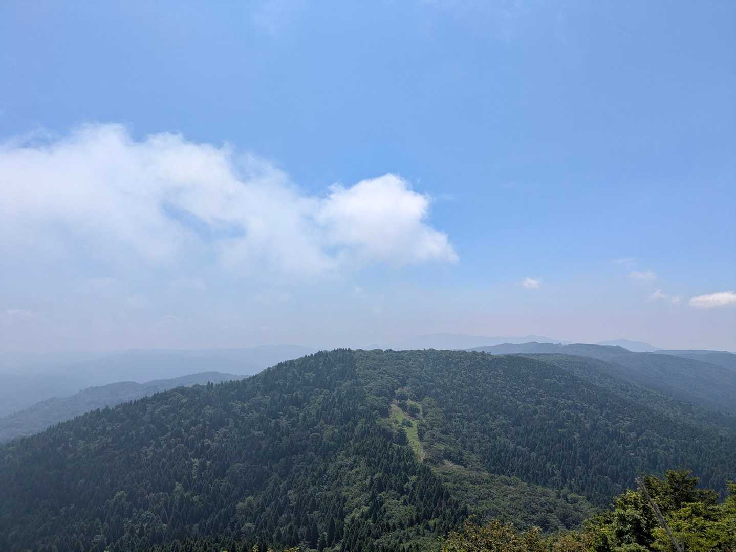 迷いそうだし　激登りだしと　いろいろ大変だった
三原山のピークハント