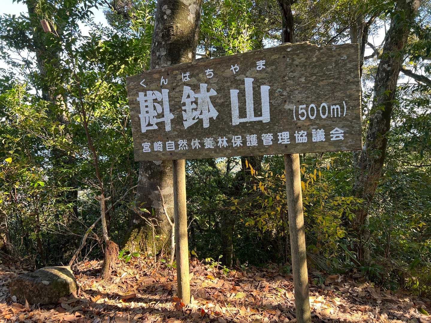 その先は頂上でした。
お初⛰
幼い頃から見上げていた斟鉢山🙄
だいぶ時間がかかりましたが
来る事が出来ました。
あまり景色はひらけないものの
森の中を爽快に歩ける良いお山です。
来てよかった🤗