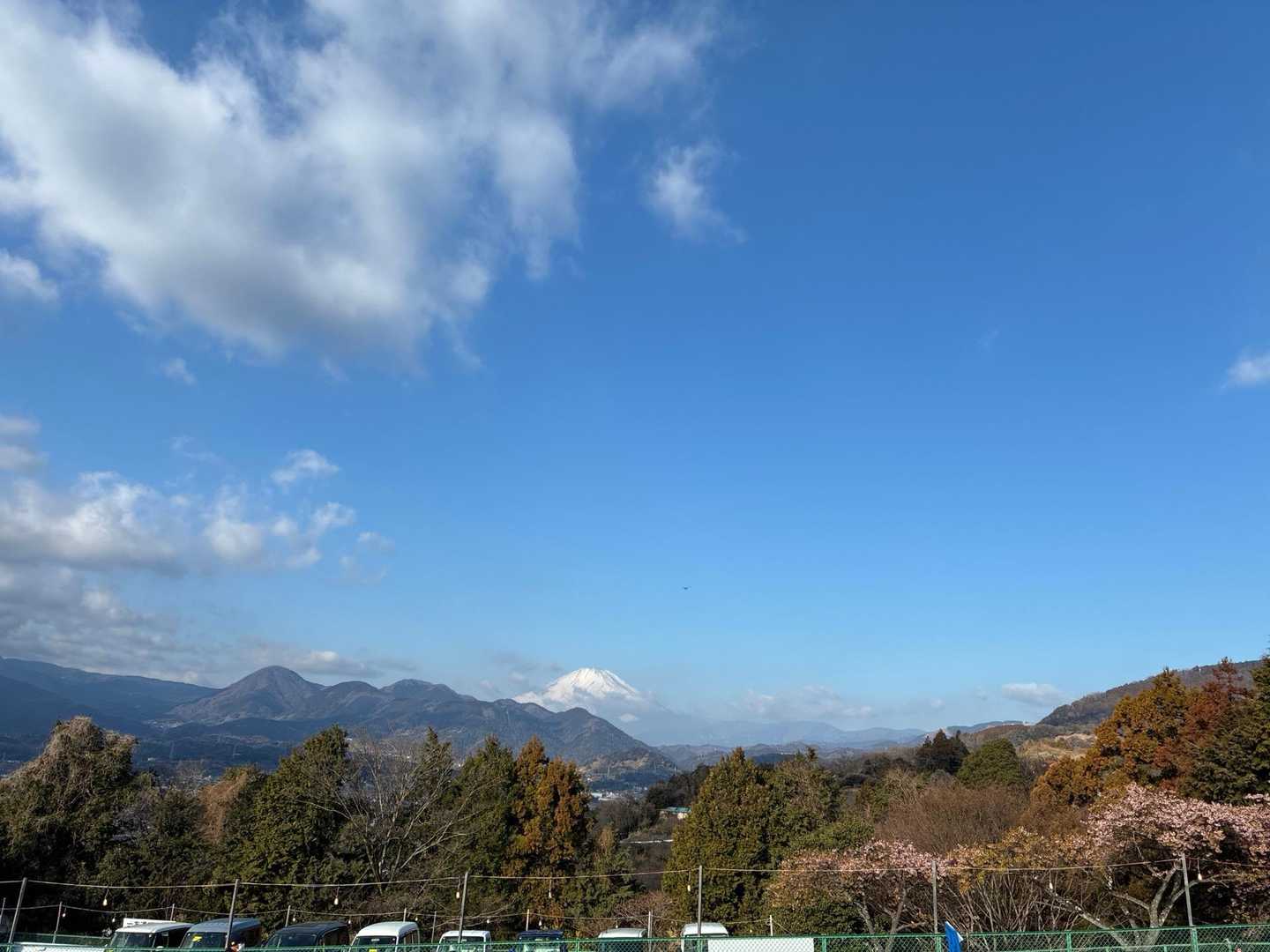 この時は富士山見えてましたね