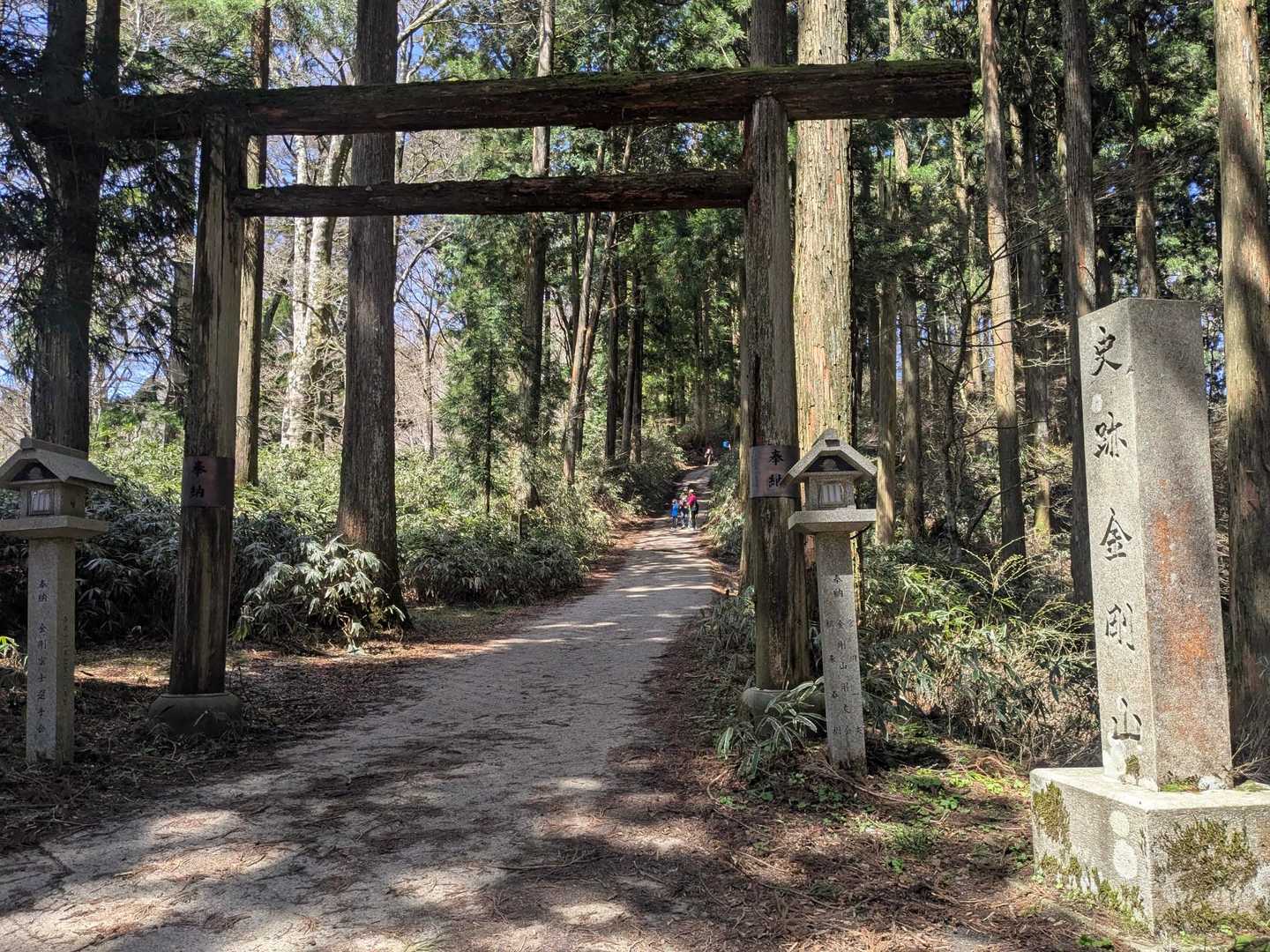 大龍寺-祐泉寺-岩屋峠-岩屋-二上山登山口-竹内山-第二十 縦走コースの写真