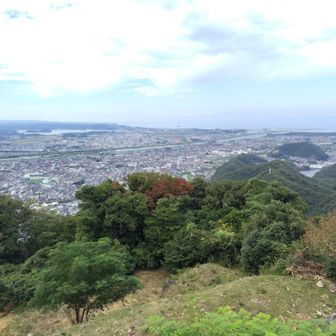 鳥取市街地と千代川

分水嶺(戸倉峠)
揖保川/千代川