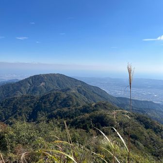振り返って、烏尾山、二ノ塔、三ノ塔