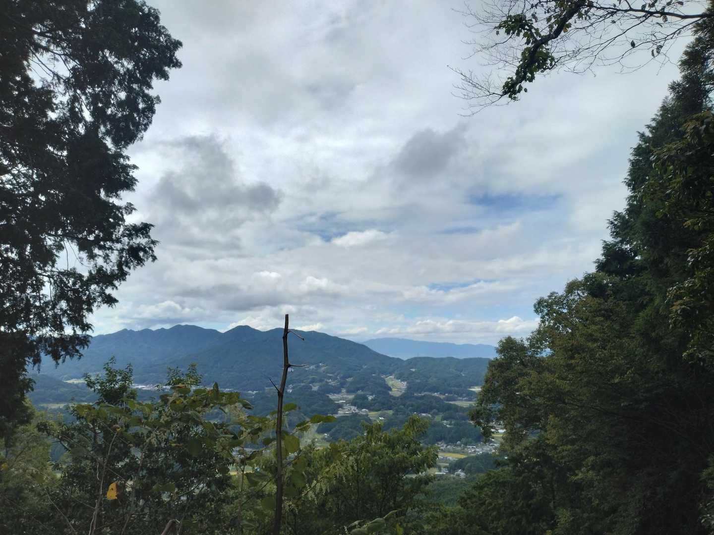 山頂からの眺め