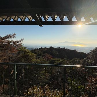 展望台からも雲仙岳⛰️