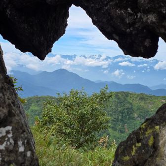 白馬岳方面