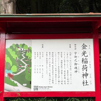 廣島東照宮　境内社、金光稲荷神社由緒