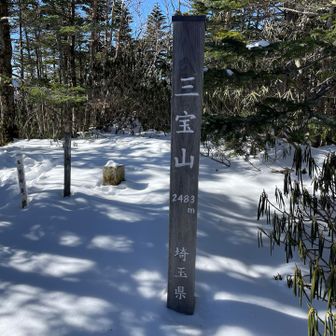 やっとこさ
埼玉県最高峰　三宝山✨