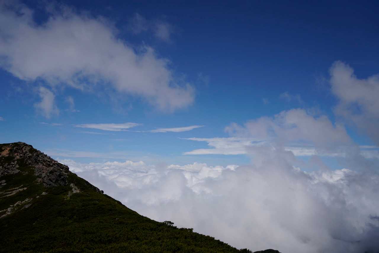 乗鞍山頂バス停-魔王岳 往復コースの写真