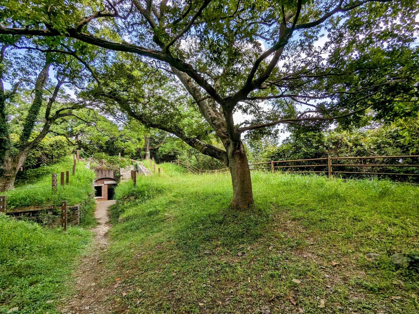 砲台跡です😚