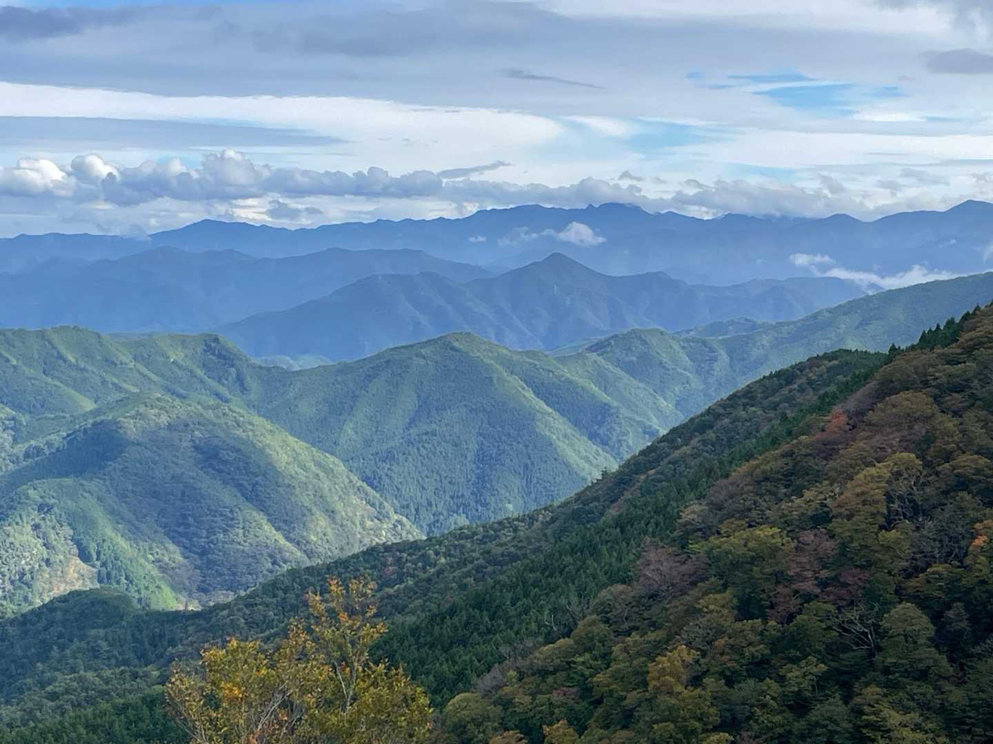 立里荒神前バス停-荒神岳 往復コースの写真