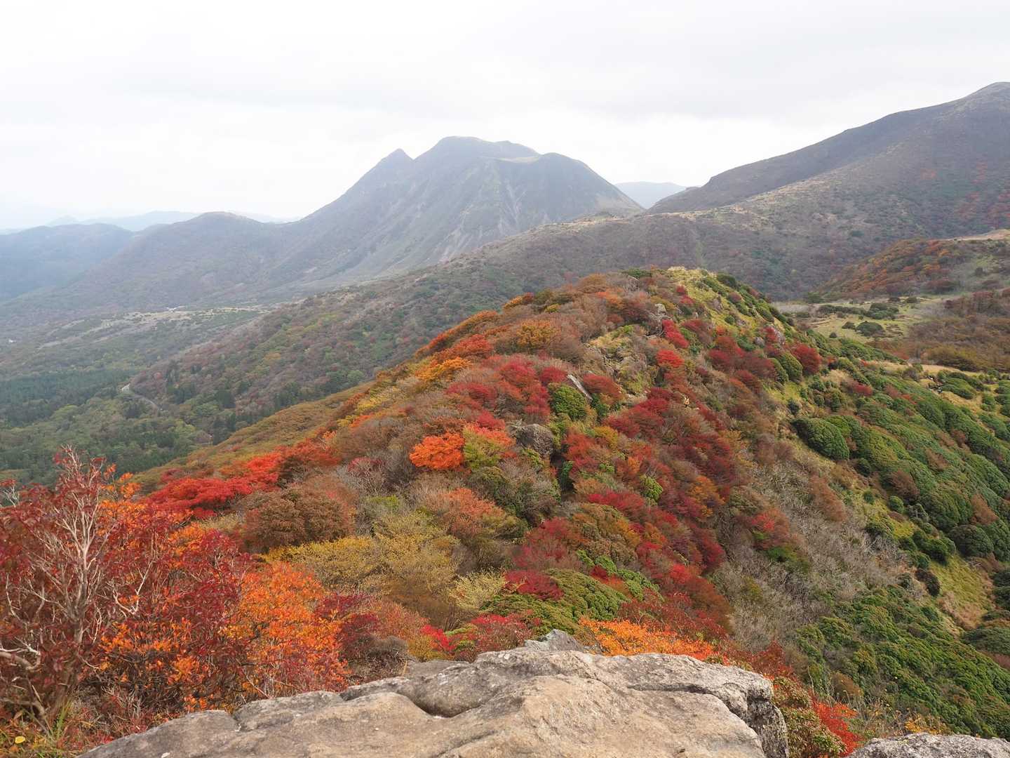 四季折々の景色を楽しめる九州随一の稜線歩きコース（牧ノ戸-久住山）の写真