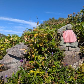 お地蔵様
近くに⛩️奥宮があるけど帰りに寄ります。