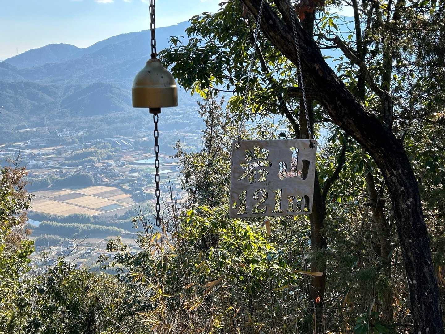 岩山山頂に到着！30分ぐらいです。