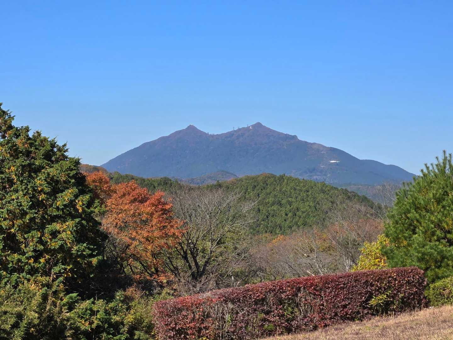朝日峠、快晴