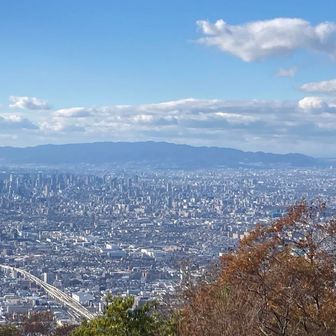 生駒スカイラインの展望スポット⑤