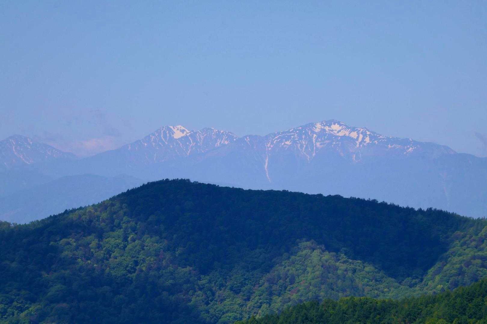 聖、赤石、荒川三山👀