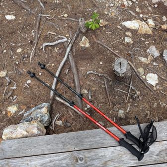 トレッキングポール筆下ろし
ULの折り畳み式がカッコ良かったが、グリップがどうしても嫌で、コレにしました