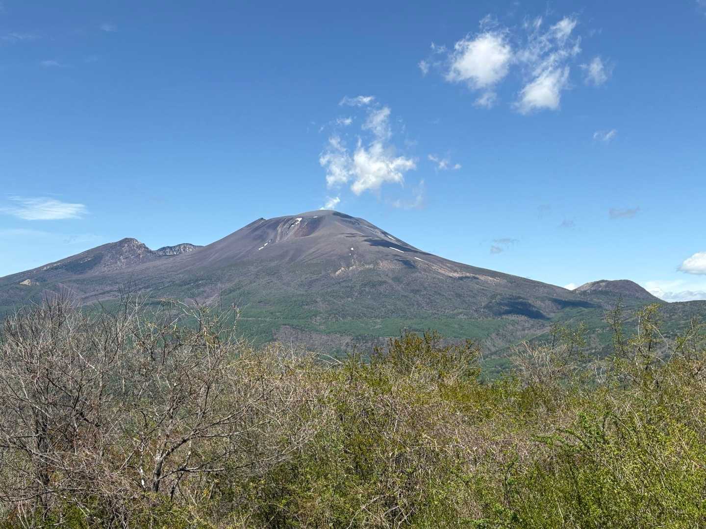 浅間山の全景👍
