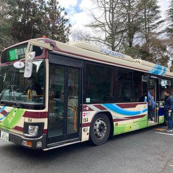 ラストスパートでバスにちょうど間に合いました