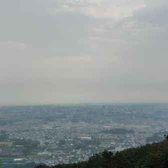 虹が見えてきました。（分かり辛い毛ですが…）