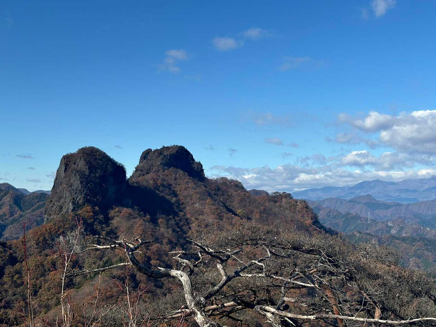 四ッ又山-鹿岳 縦走コースの写真