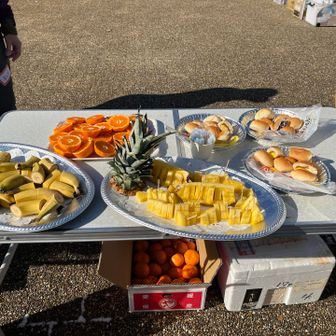 豪華なエイド食