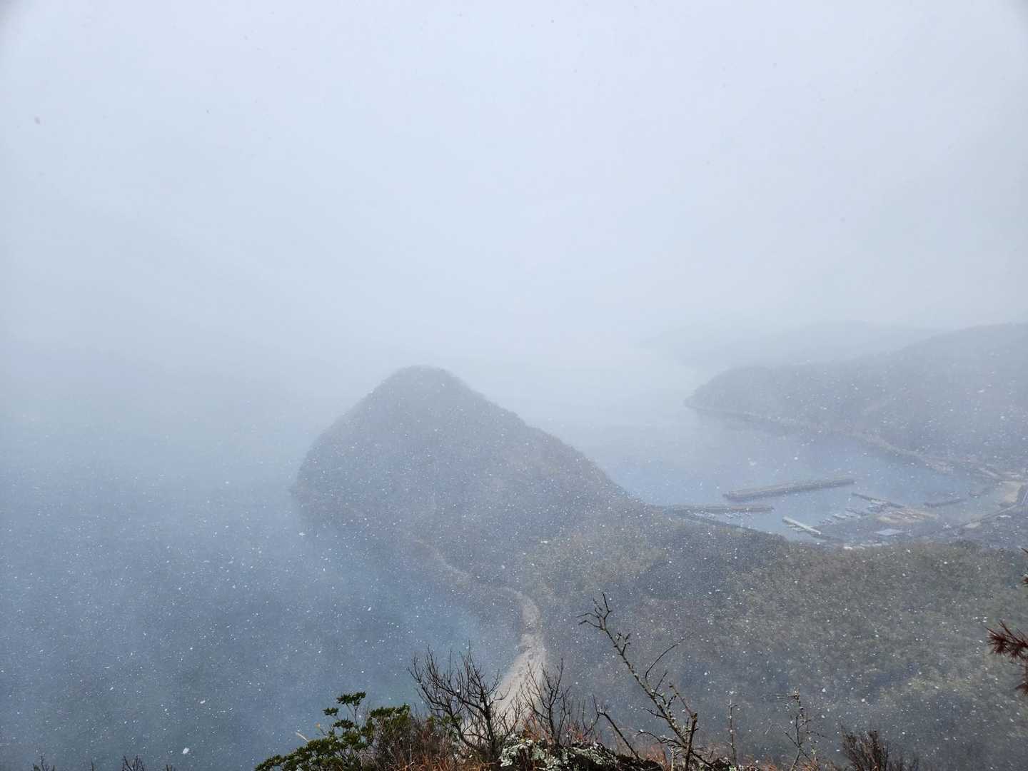 鯛ノ峰 往復コースの写真