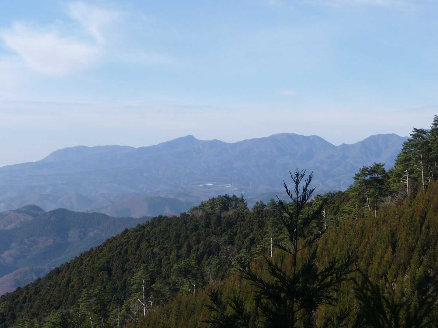 吾妻山入り口-吾妻山登山口-吾妻山-岩木戸山-大形山 往復コースの写真