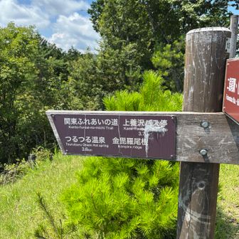 つるつる温泉♨️へ下山します