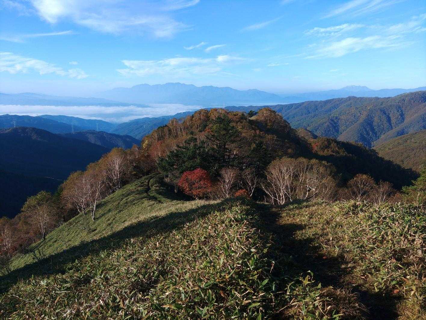 三峰山-二ッ山 往復コースの写真
