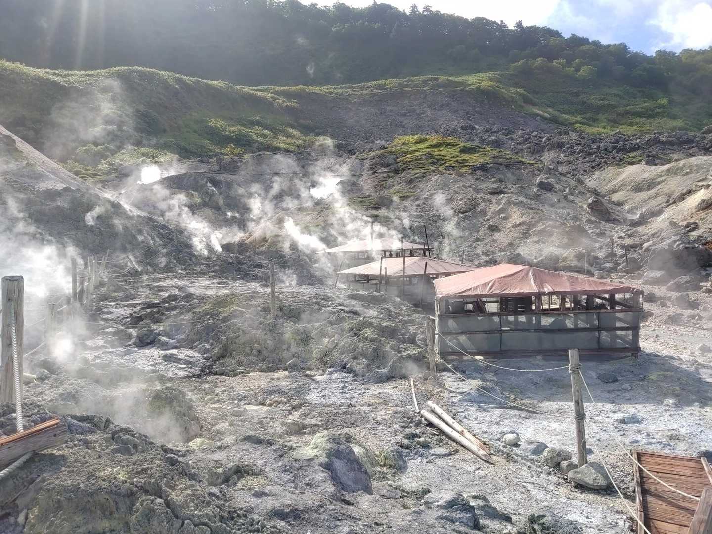 玉川温泉バス停-焼山-名残峠 往復コースの写真
