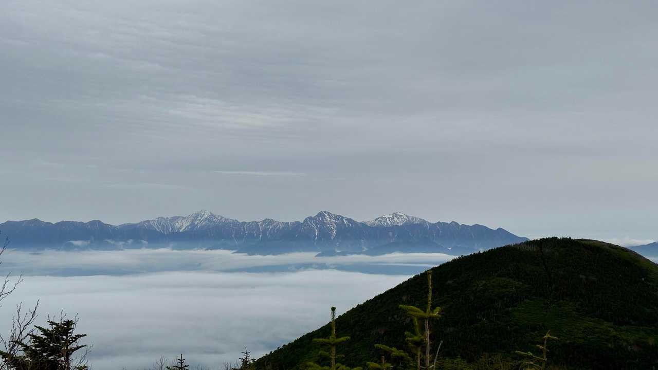 編笠山・権現岳周回 の写真 10