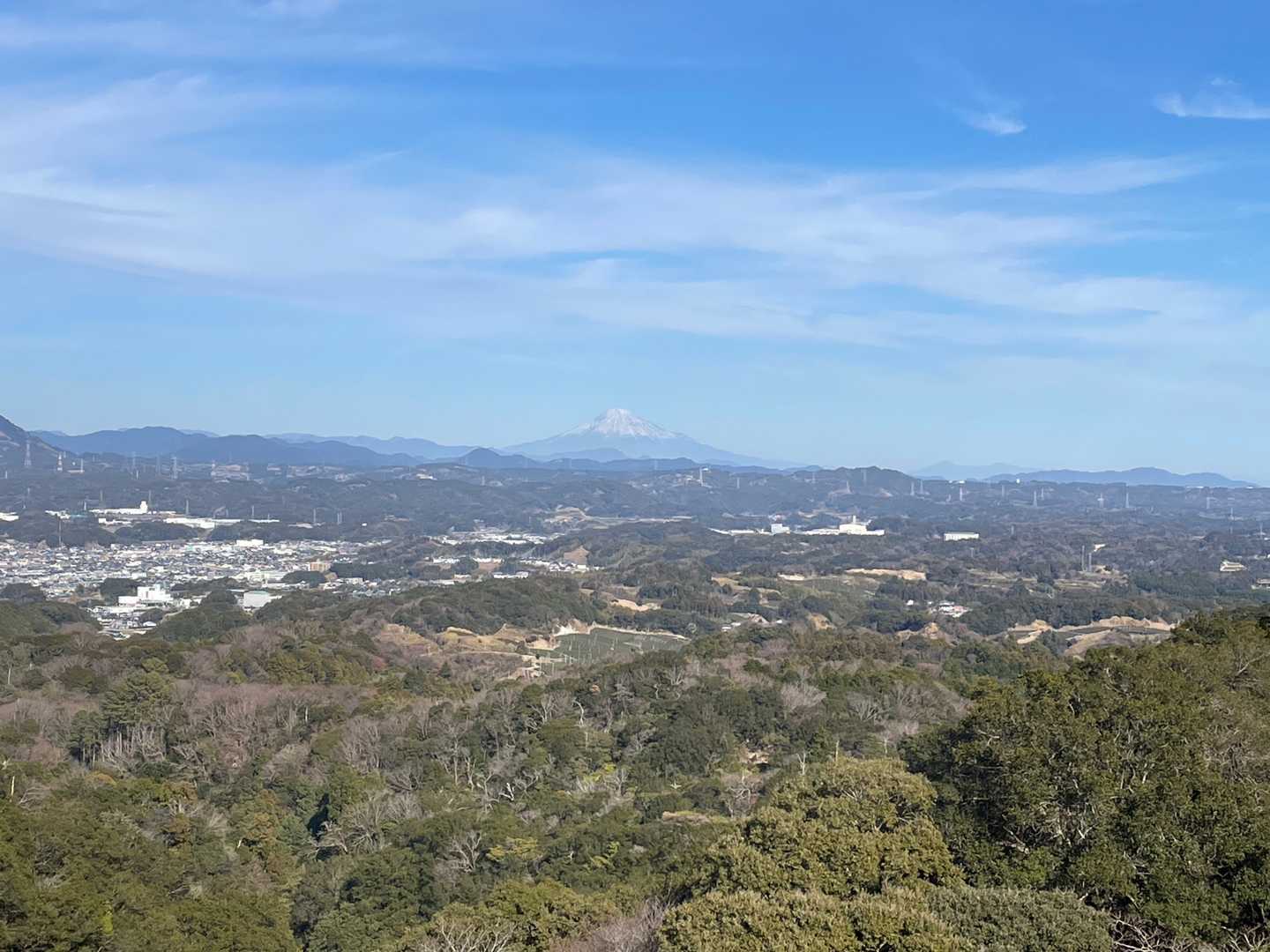 下山途中の眺望✨