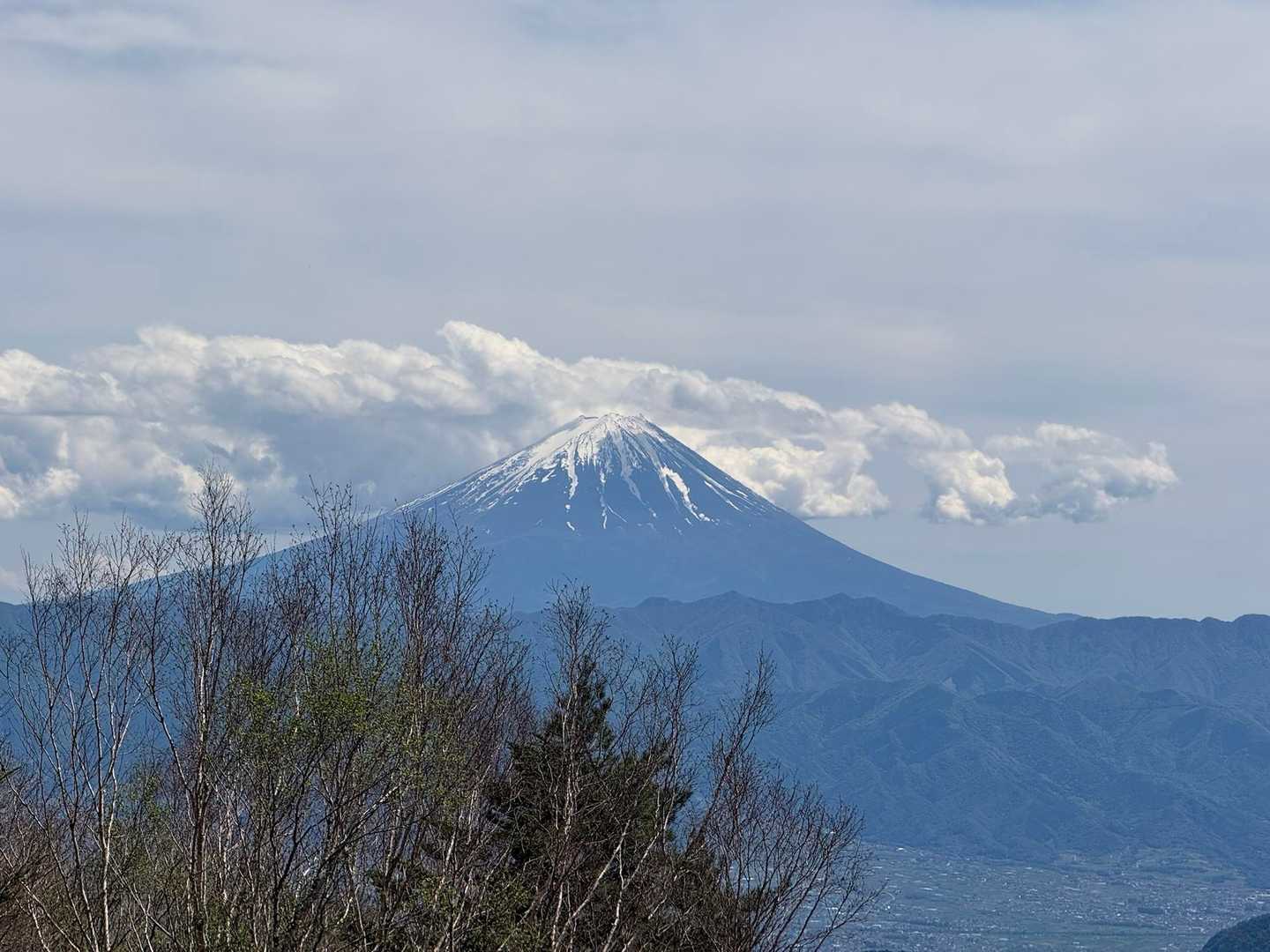 ヨモギ頭 往復コースの写真