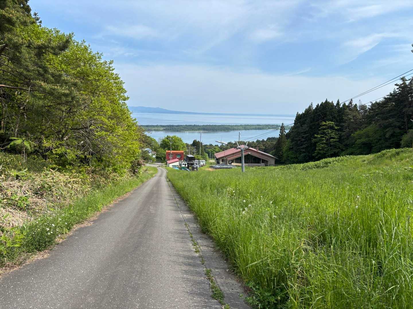 釜臥山 往復コースの写真