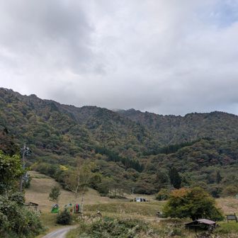 キャンプ場⛺️と東尾根