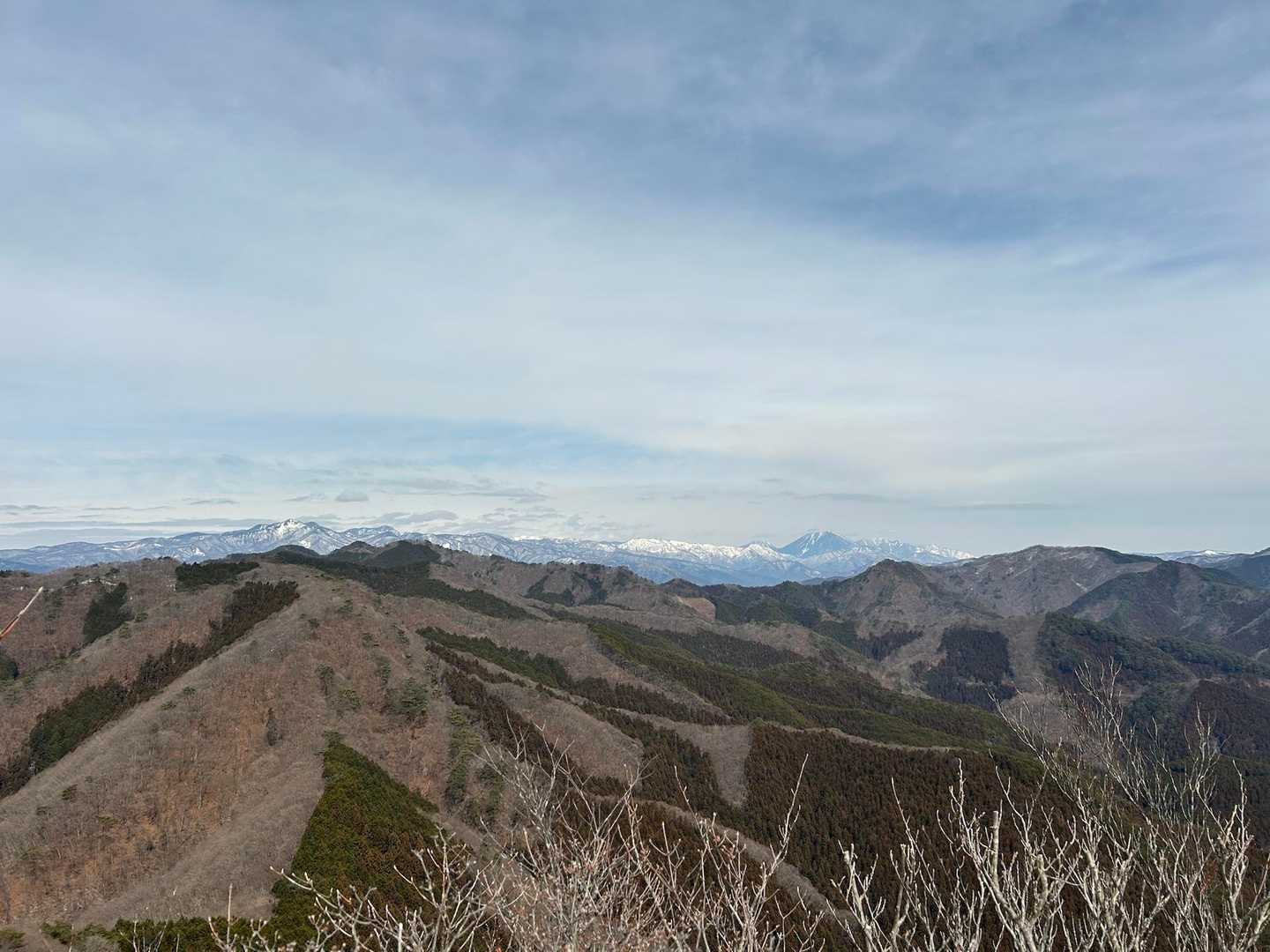 日光の、男体山がバッチリ見えます。