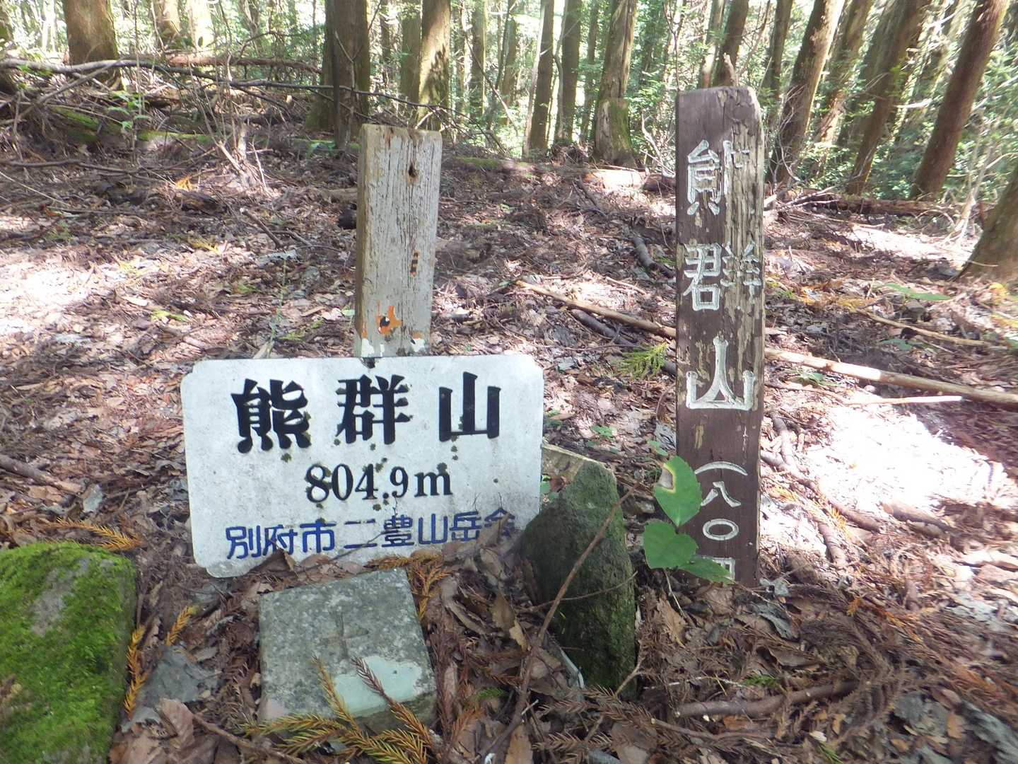 山頂到着