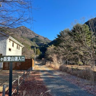 見えているのが雪頭ヶ岳かな