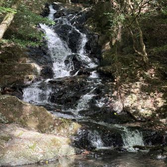 滝の形が良かった、五の滝