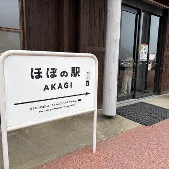 そしてほぼの駅
いっも閉まって建物がとてもきれいにリニューアル。トイレもできて嬉しい😆