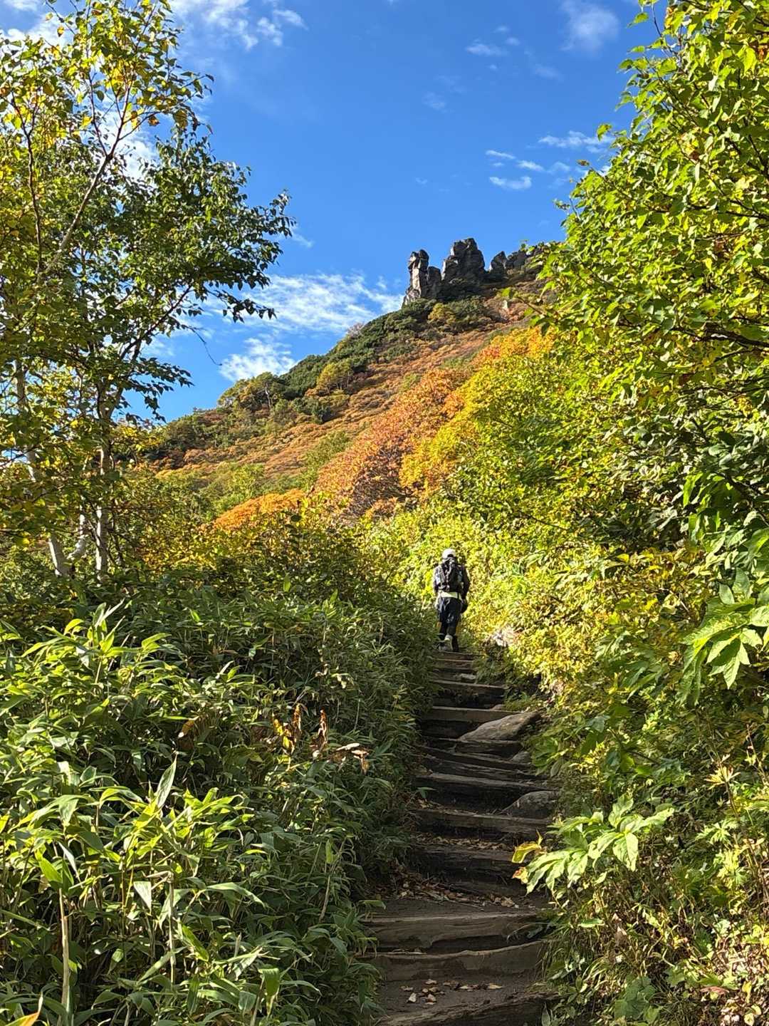 七合目登山事務所-黒岳-北海岳 往復コースの写真