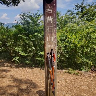 岩茸石山（高水三山２座目）