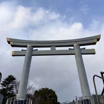 鹿島御児神社　鳥居