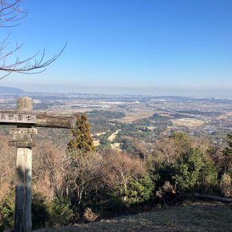 山頂からは眺めが抜群！