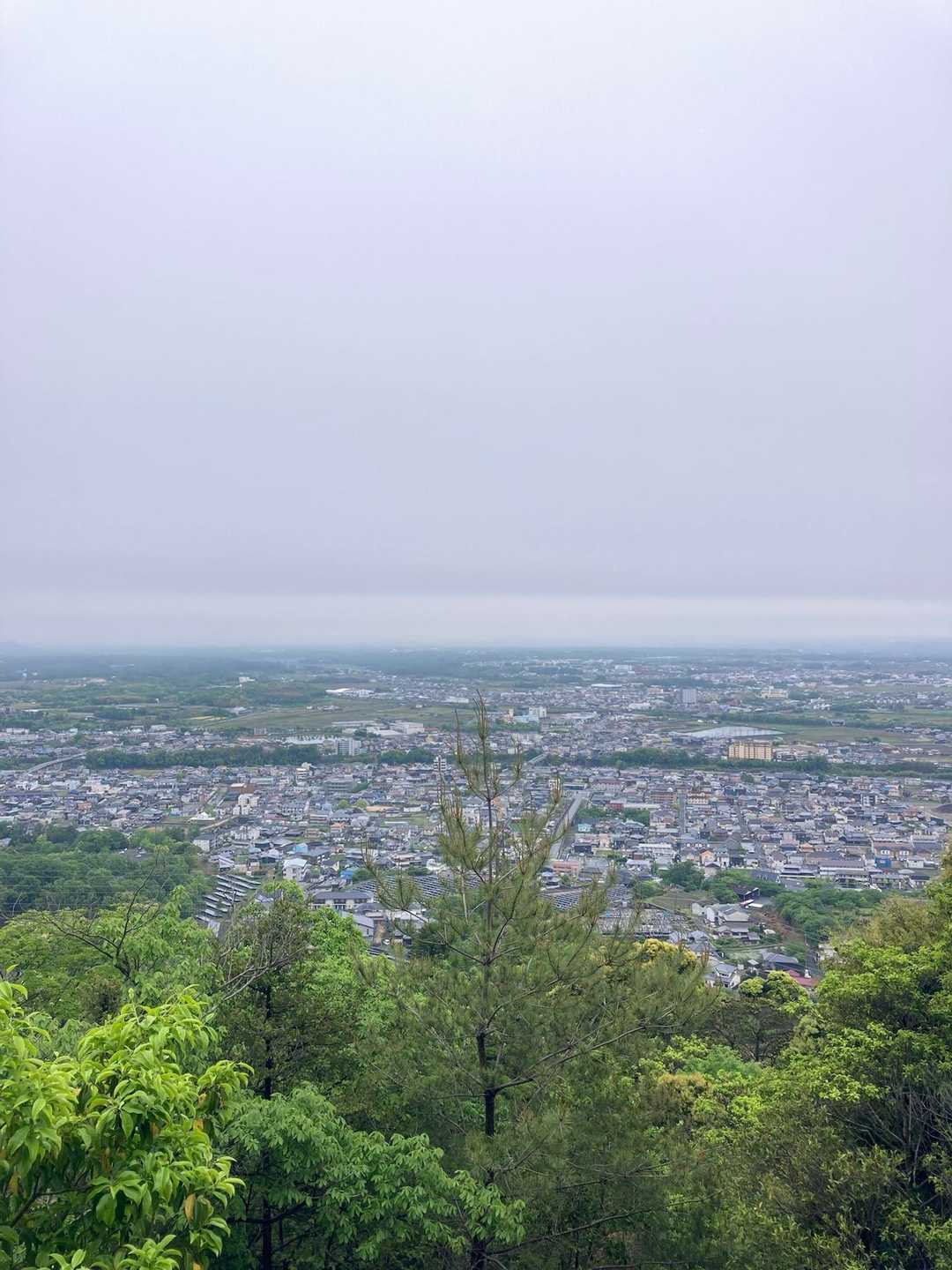五峰山登り口-五峰山-第2ピーク-角尾山-引尾山-奥の谷コ 縦走コースの写真