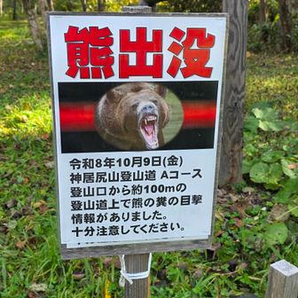 ３日前かぁ（でも熊糞はあって当たり前で襲われたわけではない）